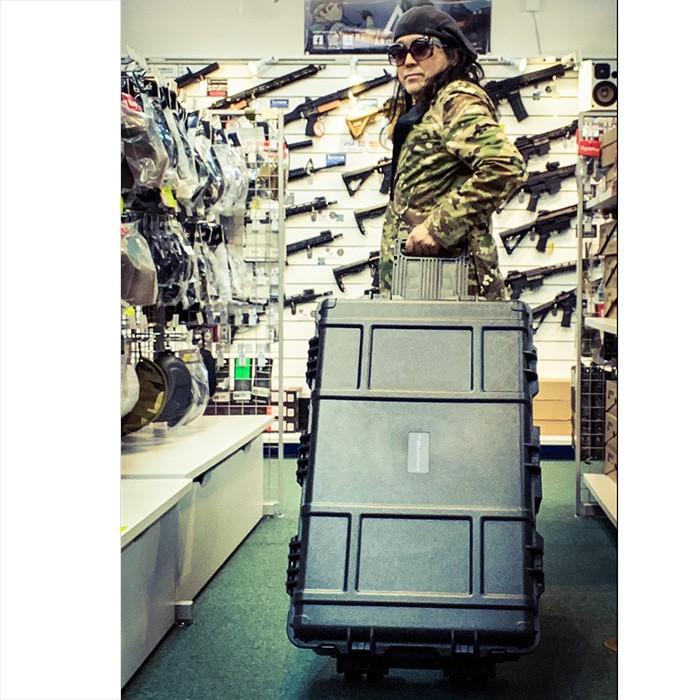 TSUNAMI 744627 ハードガンケース : サバゲー用品の41ミリタリー