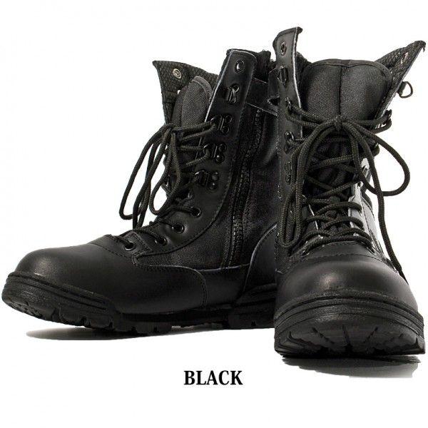 8 ジャングルブーツ メンズ ブーツ ワーク ミリタリーブーツ