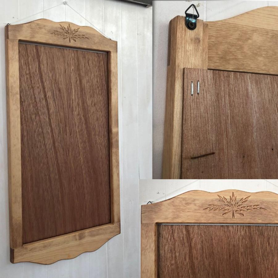 カレンダーフレーム LANG (ラングカレンダー専用) 麦の彫刻 カントリー