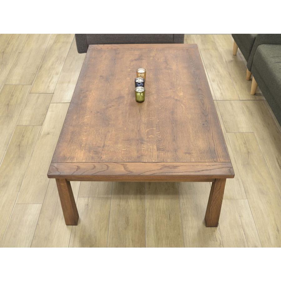 ウッド こたつテーブル Bran［ブラン］ 120cm幅 ダークブラウン : 家具