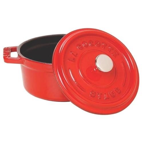 ストウブ staub ピコ ココット ラウンド 10cm チェリー 40509-799 日本