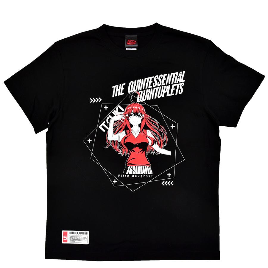 60％OFF】五等分の花嫁 グッズ 公式 Tシャツ 男女兼用 全5種 中野一花