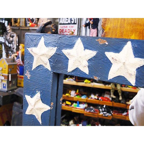 星条旗ウォールミラー アメリカ雑貨 アメリカン雑貨 : アメリカン雑貨