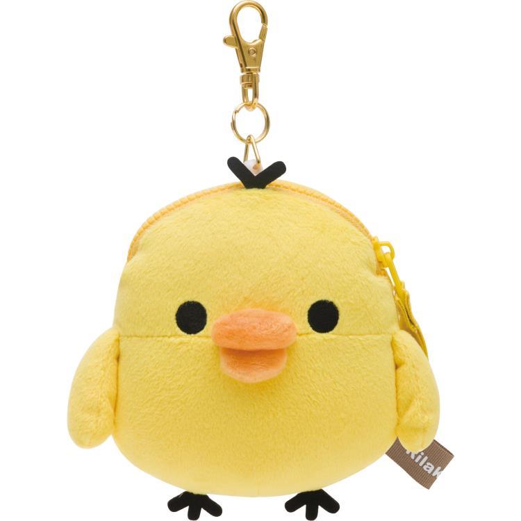 リラックマ ぬいぐるみリール付パスケース キイロイトリ 定期入れ