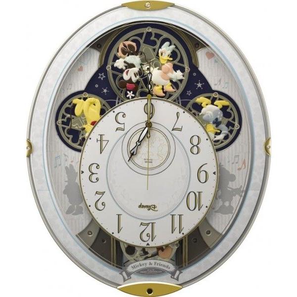 CITIZEN（シチズン） からくり時計 壁掛け時計 ミッキー＆フレンズM509