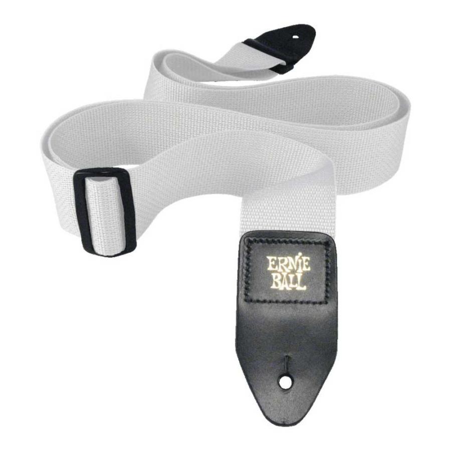 アーニーボール ギターストラップ 白 POLYPRO STRAPS 4036 White ERNIE