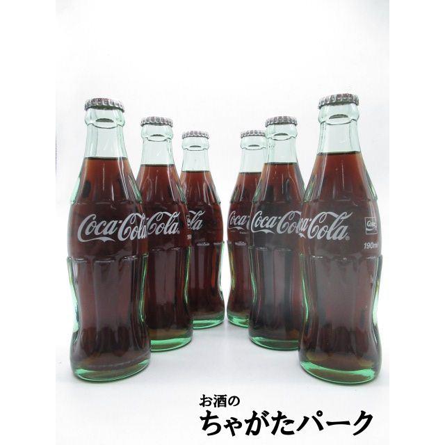 コカ・コーラ コカコーラ レギュラーびん 190ml×6本セット : お酒の