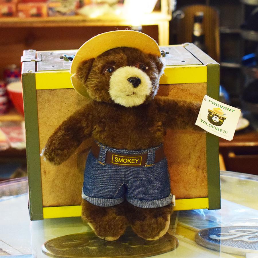 90's スモーキーベア ぬいぐるみ / Smokey Bear 人形 マスコット