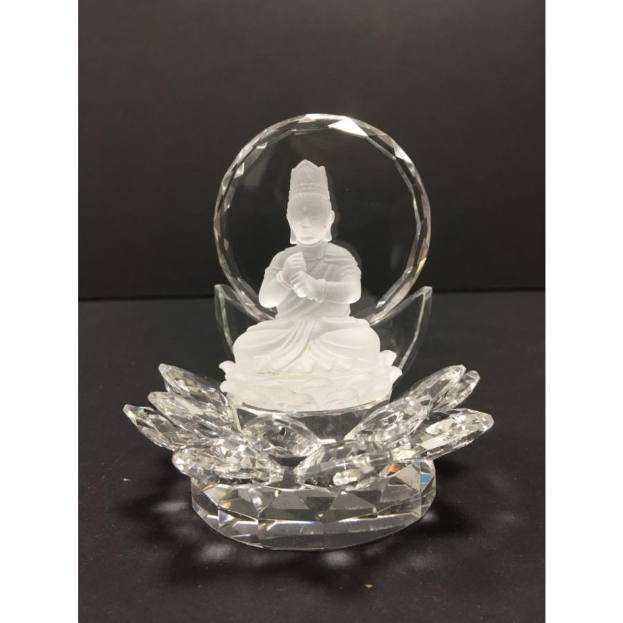大日如来座像 18型 高さ12cm 中 大日如来 仏像 ご本尊 クリスタル