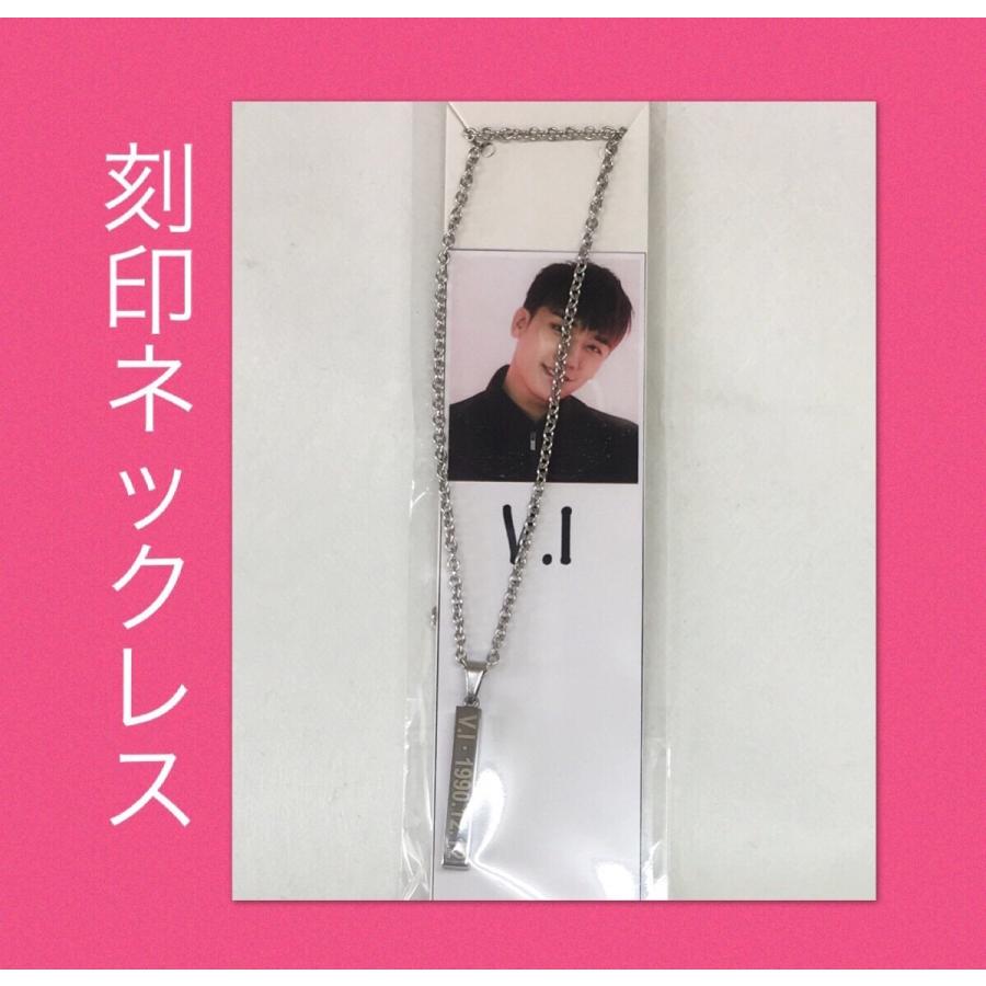 VI スンリ BIGBANG ビッグバン 刻印 ネックレス 韓流 グッズ my008-5