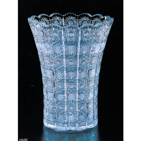 ボヘミア 500PKカット フラワーベース 25.5cm 80006-PK-255 : 青山ロゼ