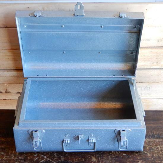 ブリキトランク収納BOX M : 輸入雑貨屋 BON ETO Vikings - 通販