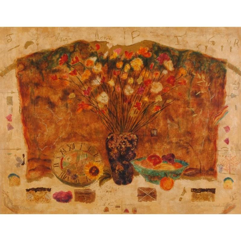 ロイ・フェアチャイルド 絵画 花 果物 静物画 シルクスクリーン 版画