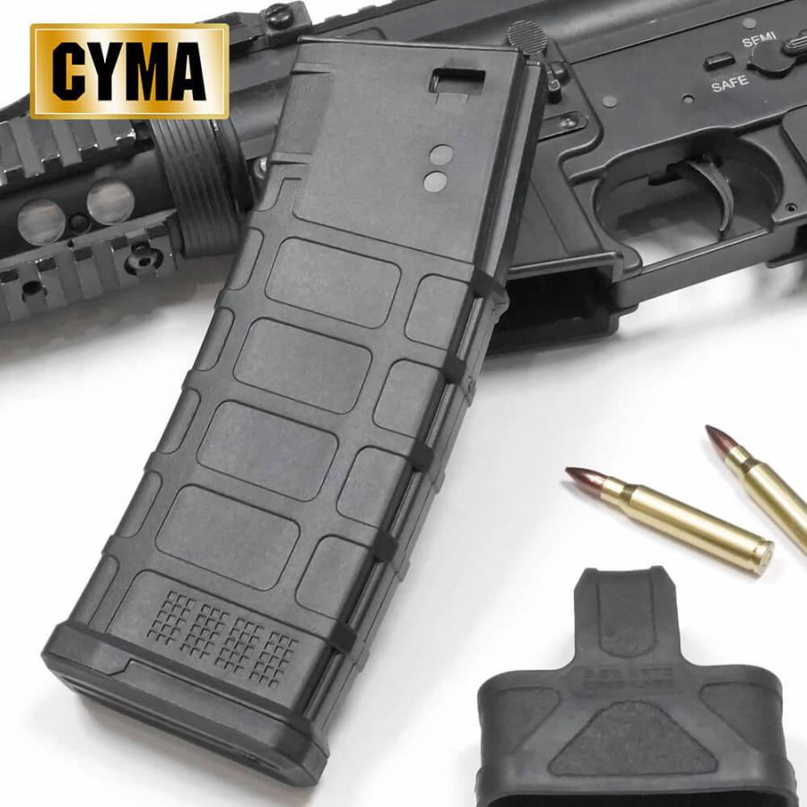 マルイM4対応 CYMA 220連マガジン スプリング式 BK CYMA-M126