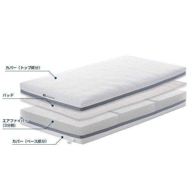 エアウィーヴ（airweave） ベッドマットレス S02 マットレス
