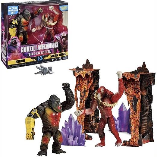 プレイメイトトイズ】 ゴジラ×コング 新しい帝国 コングVSスカーキング