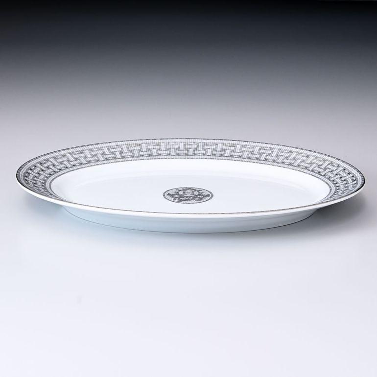 HERMES（エルメス） モザイク ヴァンキャトル プラチナ オーバル