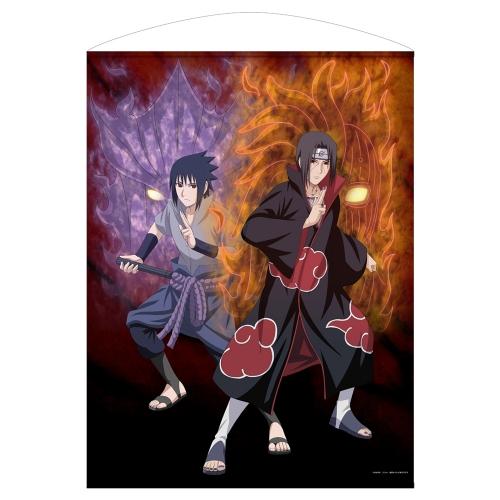 NARUTO-ナルト- 疾風伝 描き下ろし うちはサスケ＆うちはイタチ 100cm