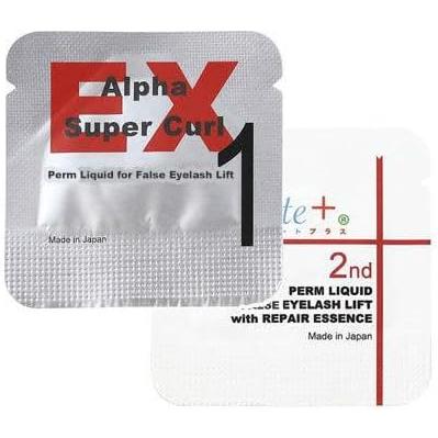 国産5分でかかる！付けまつげ用パーマ液 極 KIWAMI酸化しないパウチ