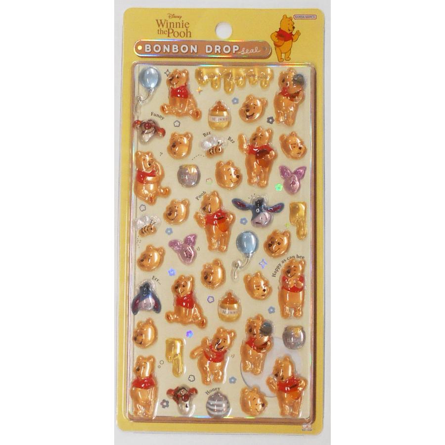 サンスター文具 くまのプーさん BONBON DROP SEAL ボンボンドロップ