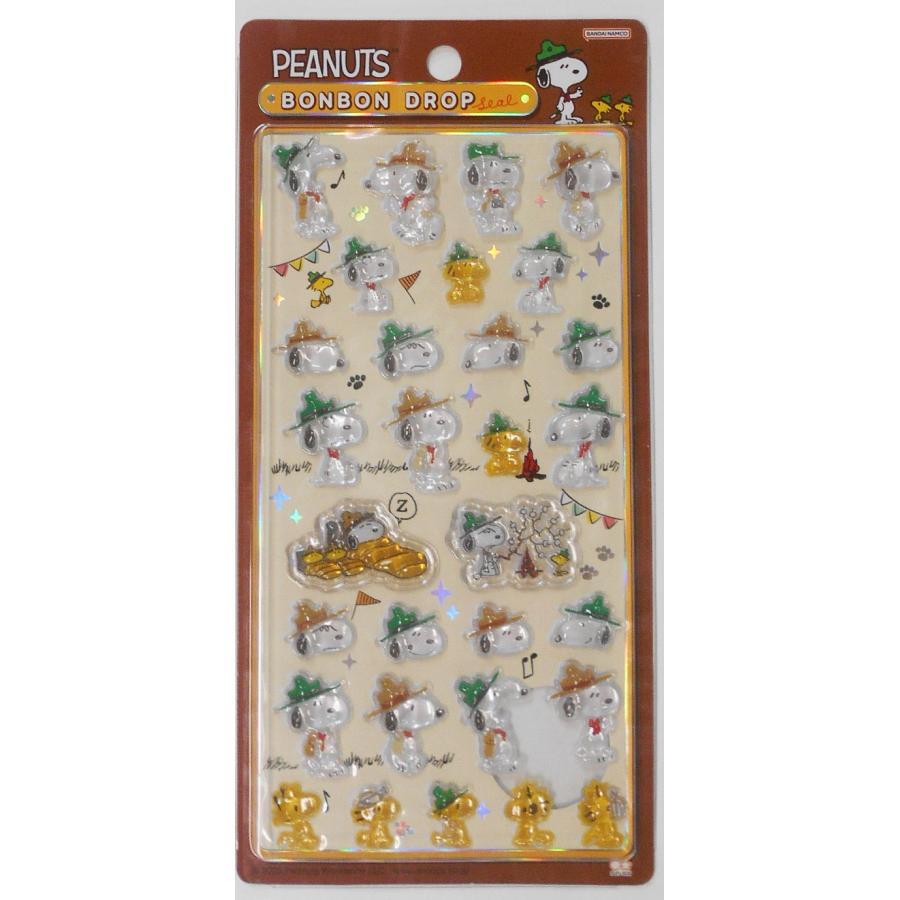 サンスター文具 スヌーピー BONBON DROP SEAL ボンボンドロップシール