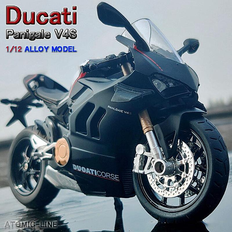 DUCATI（ドゥカティ） パニガーレ V4S 1/12 ミニカー 全2色 ライト点滅