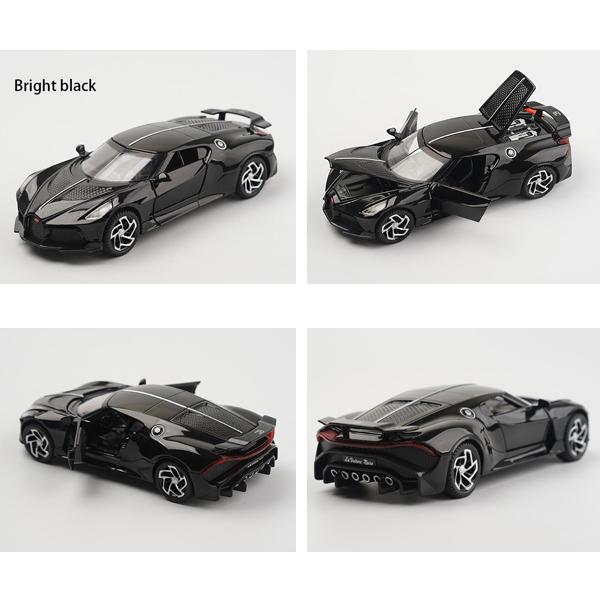 BUGATTI ラ・ヴォワチュール・ノワール 1/32 ミニカー 全4色 ライト