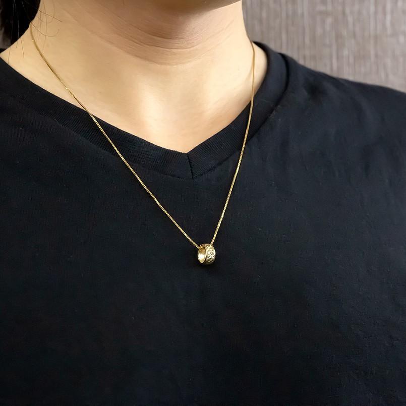 ジュエリー工房アトラス 18金 ネックレス ペンダントトップ メンズ