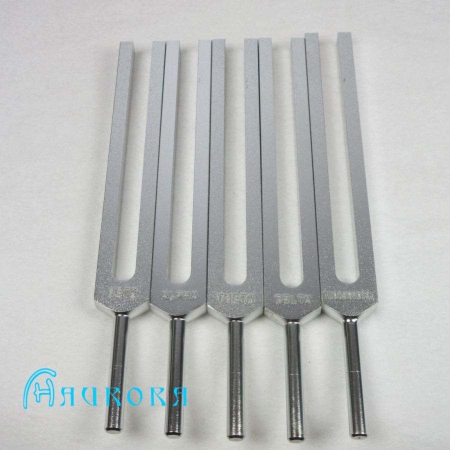 脳波チューナー（ヒーリング音叉）5本セット スタンダードグレード