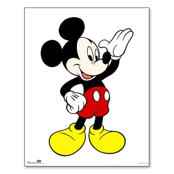 ミッキーマウス クラッシック（ディズニー） 額装品 ウッドベーシック