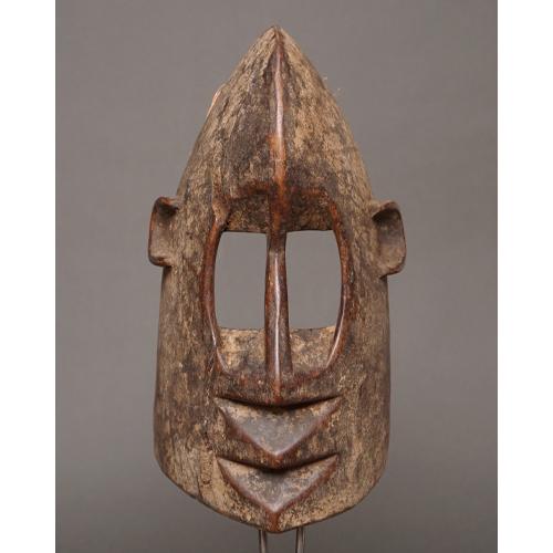 アフリカ マリ共和国 ドゴン族 マスク 仮面 No.390 木彫り アフリカン