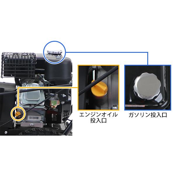 除雪機 スノーブロワ 自走式 6.5馬力 6.5HP 総排気量196cc 除雪幅約