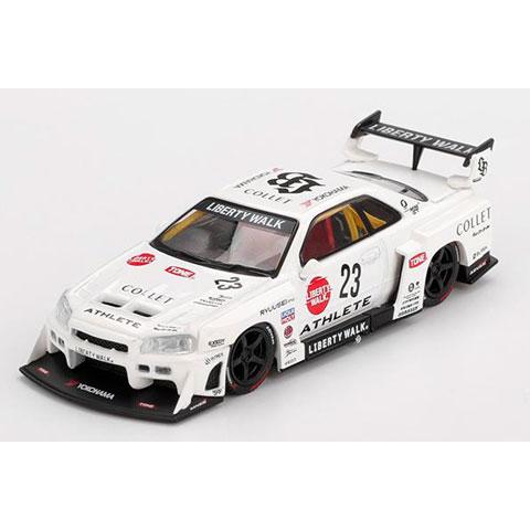 MINI-GT 1/64 Nissan LB-ER34 Super Silhouette ATHLETE/COLLET(右