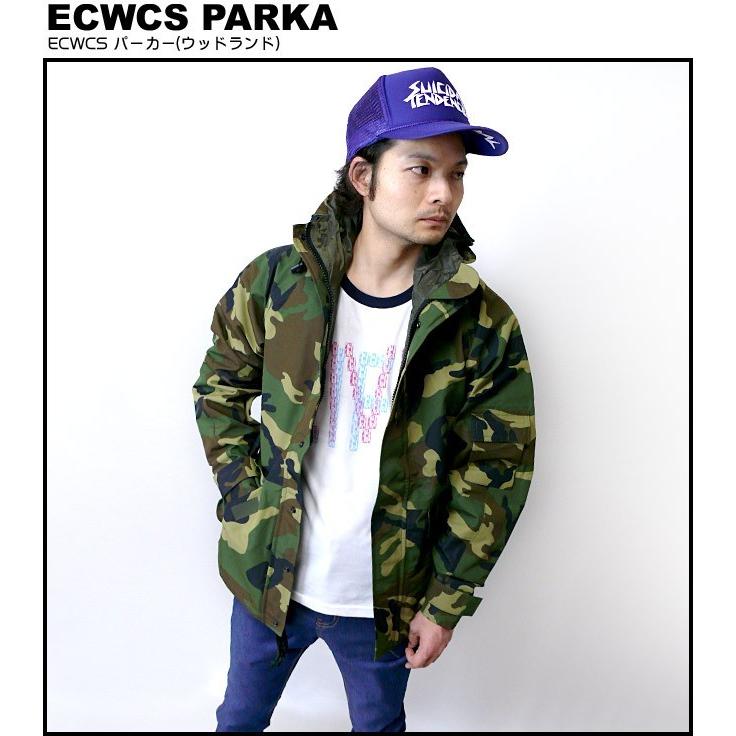 メンズセレクト ECWCS パーカー（ウッドランド）【 ゴアテックスPK