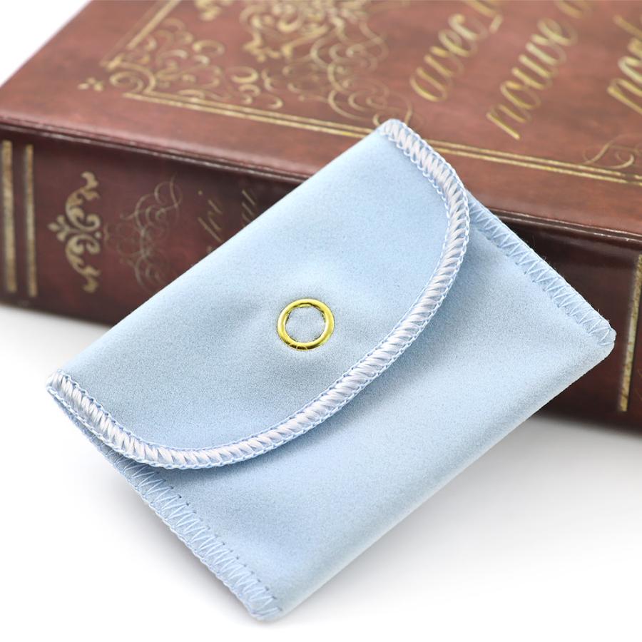 100枚 セット ジュエリーポーチ スエード調 アクセサリーポーチ 角