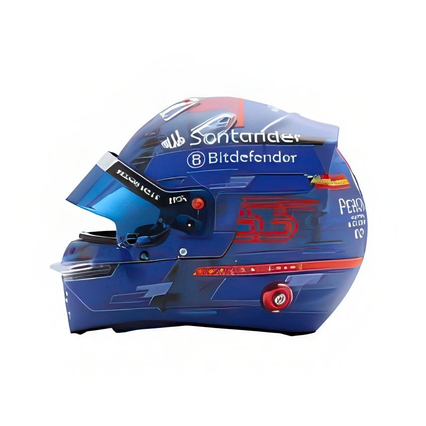 予約】BELL HELMET #55 サインツ マイアミGP 2024 LOOKSMART 1/5