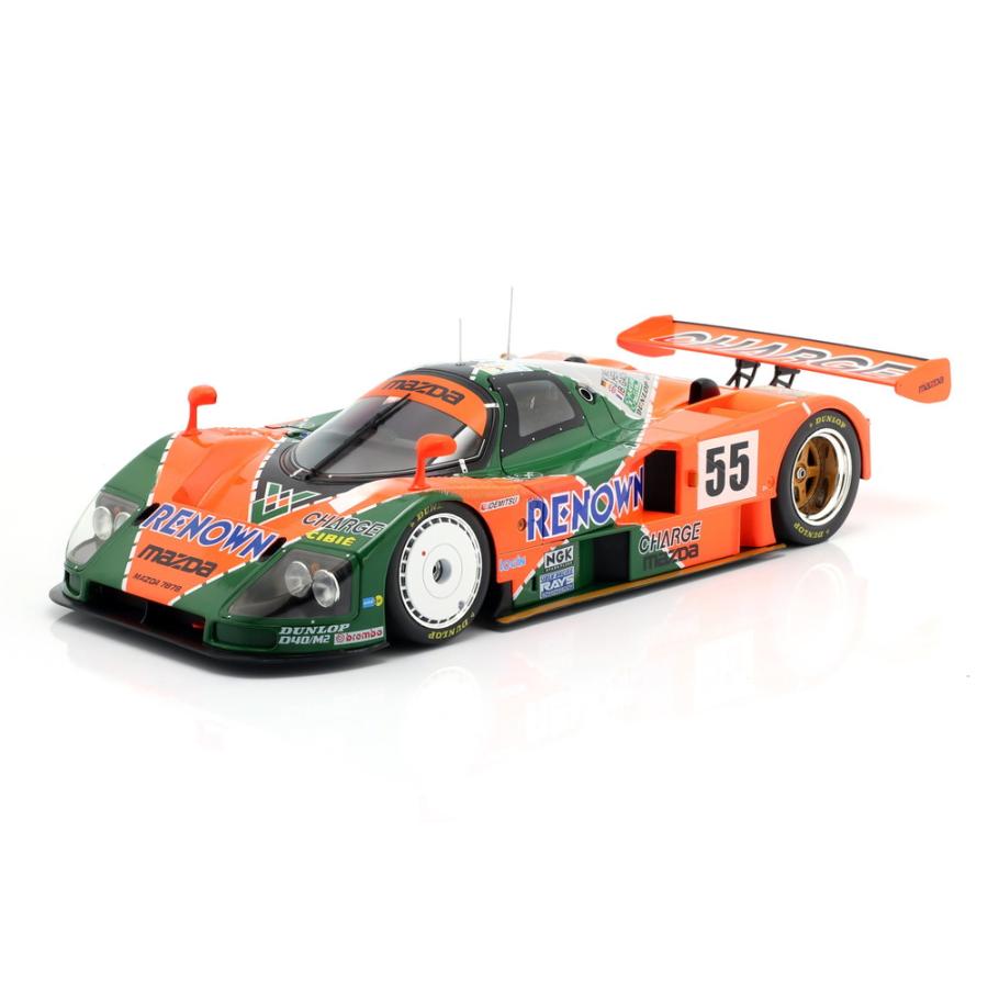 予約】MAZDA 787B 55号車 1991年ルマン優勝 オレンジ/グリーン Werk83