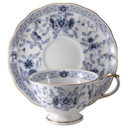 NARUMI ナルミ ボーンチャイナ ミラノ ティーカップ＆ソーサー ペア