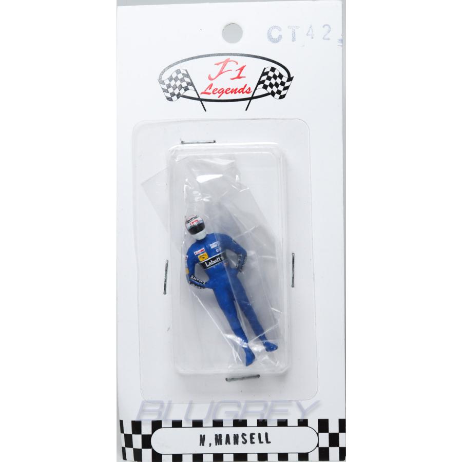 Cartrix 1/43 F1 ドライバー フィギア ナイジェル・マンセル 1992