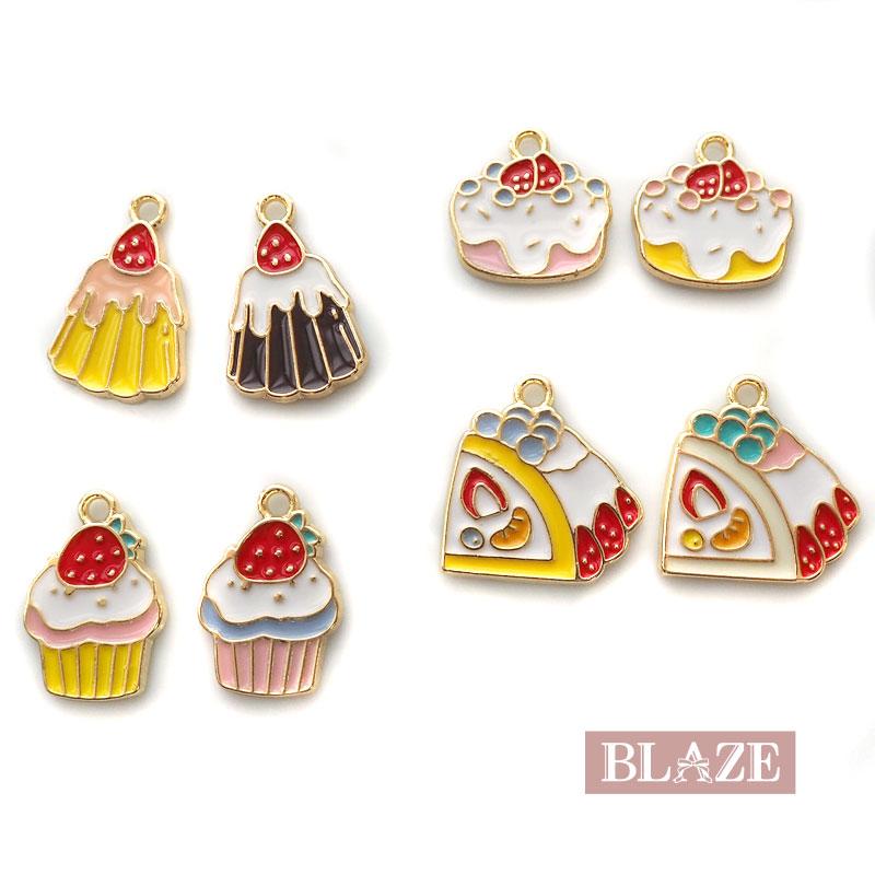 BLAZE 2個入り エポチャーム スイーツ アソート 全4種 商用利用可 カン