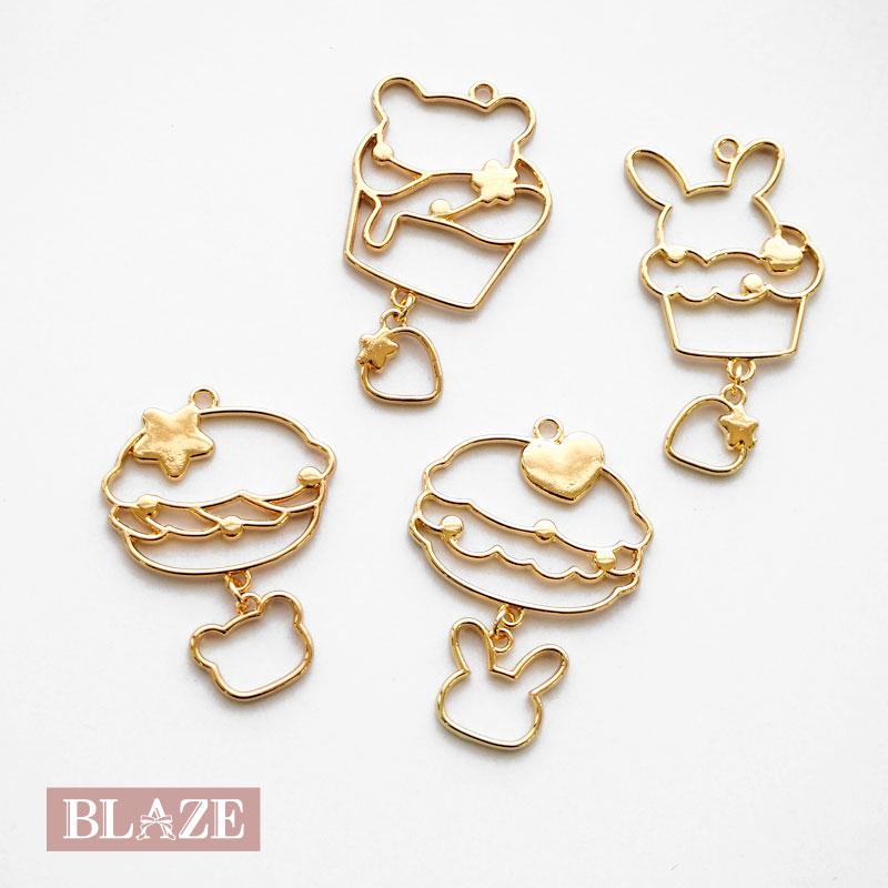 BLAZE 空枠 ゆらゆらアニマルスイーツ ハンドメイド クラフト 手芸