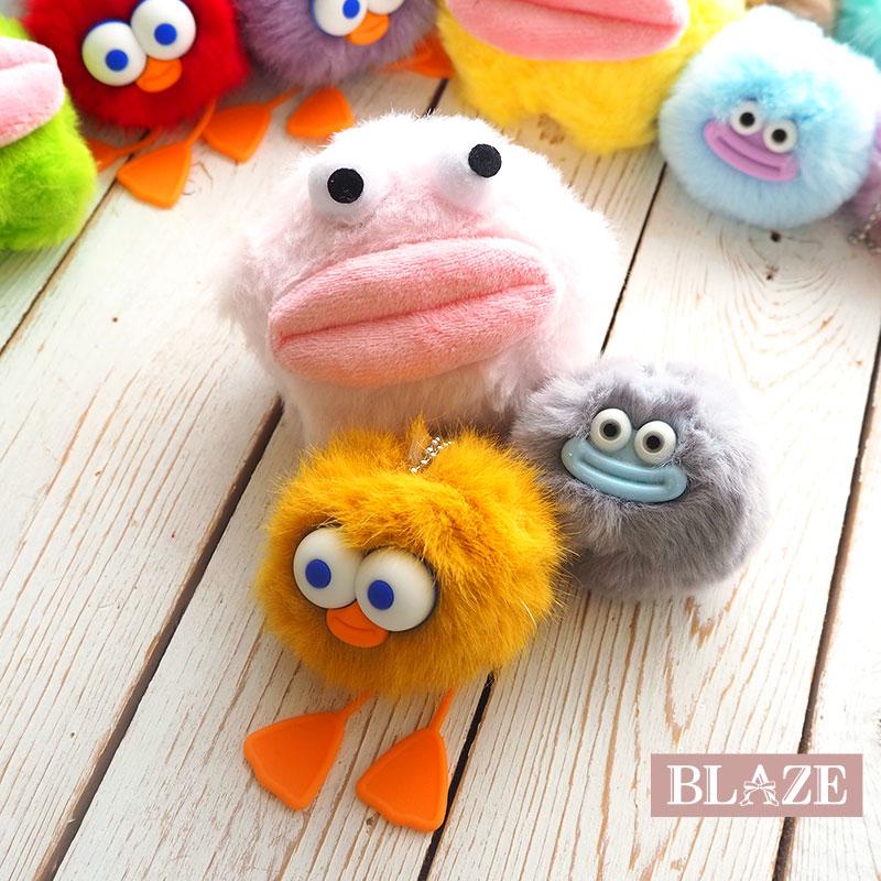 BLAZE 宅配便配送のみ キーホルダー もこもこ ダイバーズ クリーチャー