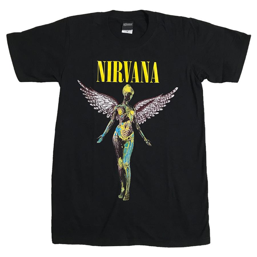 ニルバーナ tシャツ ニルヴァーナ Nirvana Tシャツ In Utero バンドT