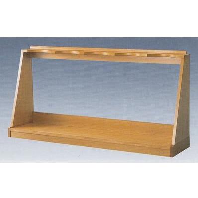 ゴルフ練習場などに】木製バッグスタンド4本立て☆業務用 個人も