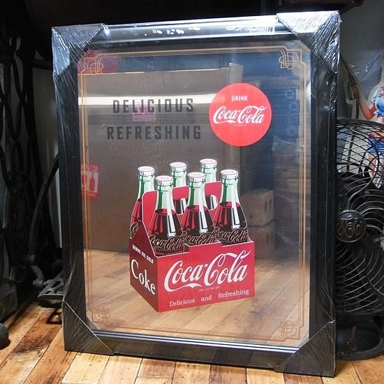 Coca Cola（コカコーラ） パブミラー インテリア アメリカ雑貨