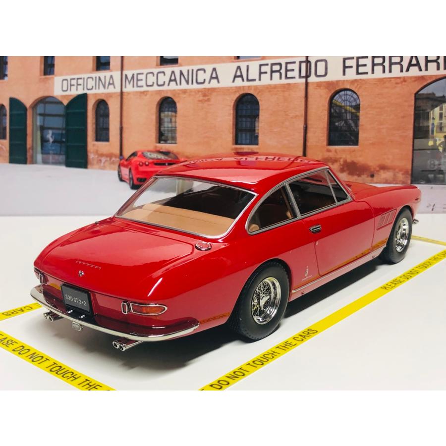 KKスケール KK scale 1/18 Ferrari 330 GT 2+2 1964 レッド （ベージュ