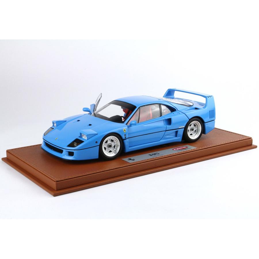 B.B.R ＜予約品＞ BBR 京商 1/18 Ferrari F40 ライトブルー フェラーリ