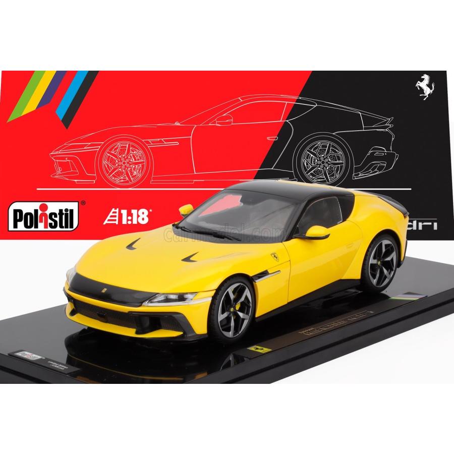 B.B.R ＜予約品＞ POLISTIL 1/18 Ferrari 12CILINDRI 2024 Giallo