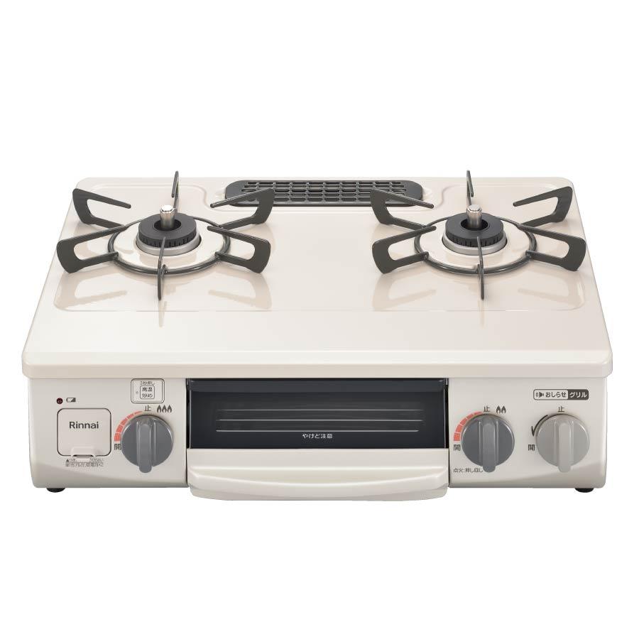 リンナイ（Rinnai） ガステーブル RT34NJH7SA-CL/CR 56cm幅 クリスタル