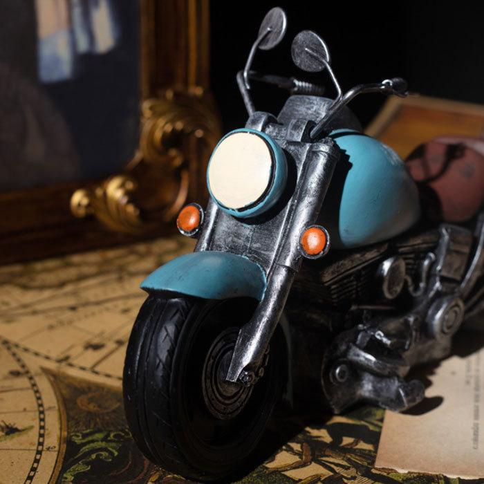 バイク 置物 オートバイ オーナメント インテリア 雑貨 : ジェントル